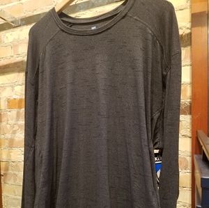 Kuhl Men's Intent Long Sleeve Krew - Pavement